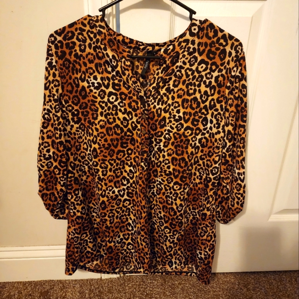 Leopard Print Shirt